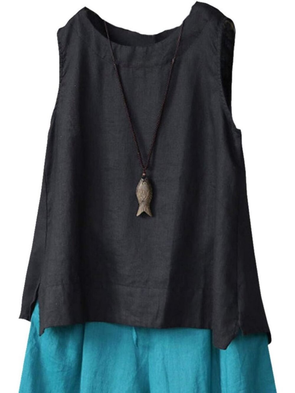 Linen Sleeveless Tank Tops for Women | Lightweight Summer Shirts, Casual Style